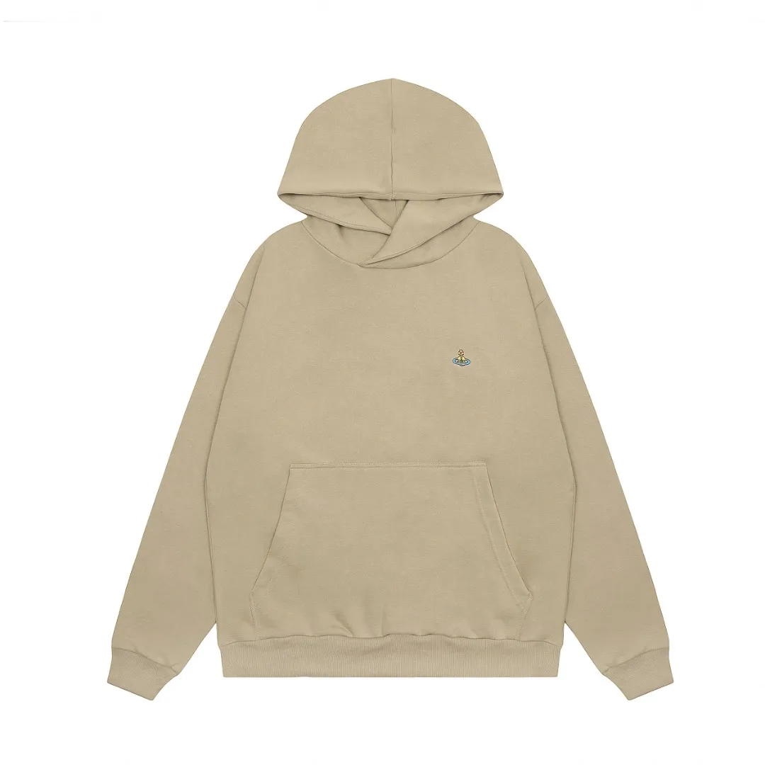 VIVI807# "Exclusive hot style" vivienne west wood West Queen Vivienne Saturn classic small label hooded sweatshirt 2024 top hot style No need to say more, directly open the details YB mold opening Correct seam collar details ⚠️The authentic product is the seam threaded neckline without a collar strip. Our family only makes the right version of the goods. We are careful to make sure that the first release of the Queen Mother of the whole network is correct. The full range of correct accessories and every detail is completely restored. Straight up to full Size: XS-L